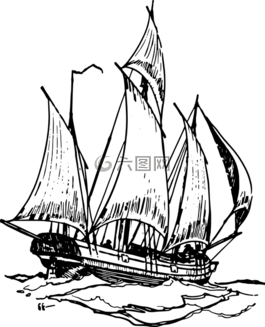 帆船,船舶航行,海事