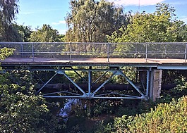 橋,路徑,走