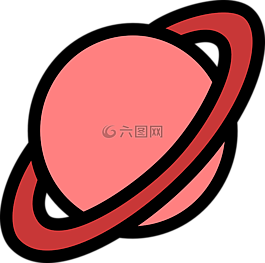 土星,空間,行星