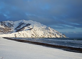 海洋,海灘,濱