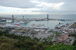 巴塞羅那,西班牙,景觀