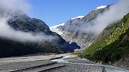 franzjosef冰川,新西蘭,南島