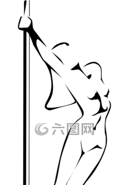 舞蹈家,鋼管舞,女子