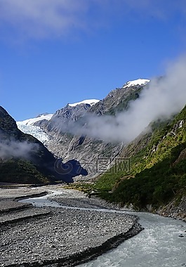franzjosef冰川,新西蘭,南島