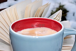 茶歇,杯,咖啡杯