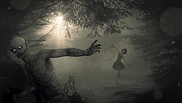 幻想,黑,令人毛骨悚然