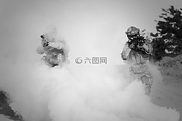 戰(zhàn)爭,沙漠,槍炮