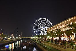 景觀,夜間攝影,公園