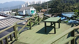 露臺(tái),綠色,表