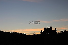 剪影,云南,中國風