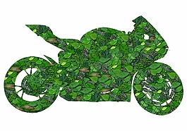 綠色的自行車,生態(tài),自行車