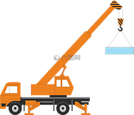 起重機(jī),交通,車