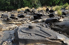 sahasralinga,石,雕塑