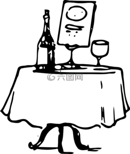 表,葡萄酒,晚餐