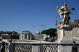 羅馬,視圖,橋