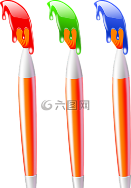 畫筆,漆,顏色