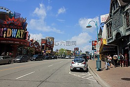 尼加拉瀑布,市中心,鎮(zhèn)