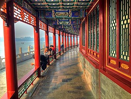 走廊,北海,寺