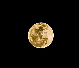 月球,滿月,夜