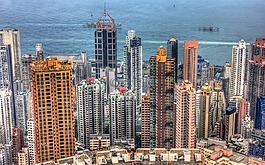 香港,中國,建筑物