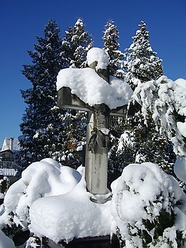 石十字架,墳墓,墓