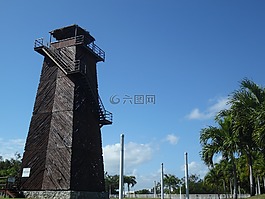 機場,坎昆,崗樓