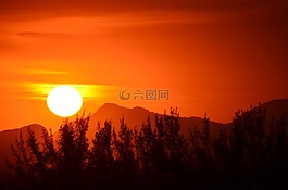 里約熱內盧,黃昏,日落
