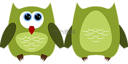 貓頭鷹,鳥,動物