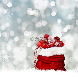 圣誕節,禮物,禮物袋