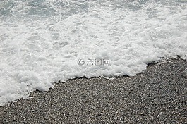 海,石頭,沖浪