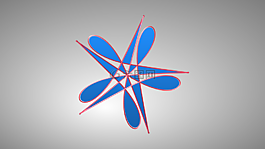 花,明星,自然