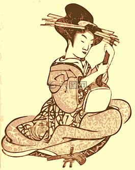 艺伎,日本,音乐
