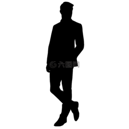 男子,側(cè)影,立場(chǎng)