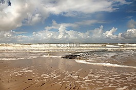 海灘,海,假期