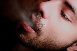 吸煙,煙,巴特