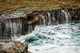海洋,海,巖
