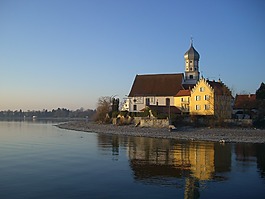 st 乔治大教堂,wasserburg,博登湖
