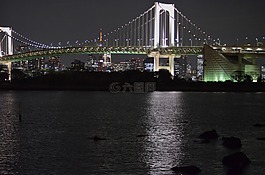 東京,海,夜