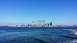 西雅圖,市中心,海