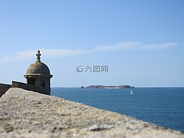圣馬洛,布列塔尼,假日