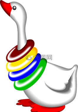 鳥,鵝,玩具