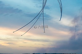 飛行,飛機,云