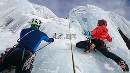攀冰,冰,爬