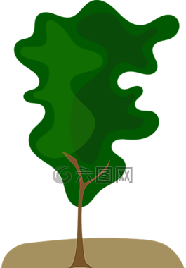 樹,盆景,自然
