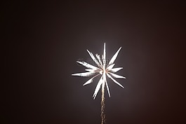 煙花,夜,天堂