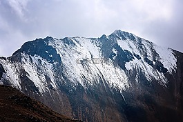 雪,山,墨西哥