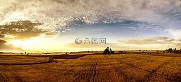 全景,自然,景觀