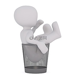 白人男性,3d模型,孤立