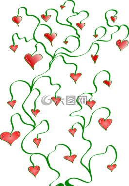 心,愛(ài),植物