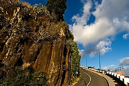 馬德拉,巖,道路
